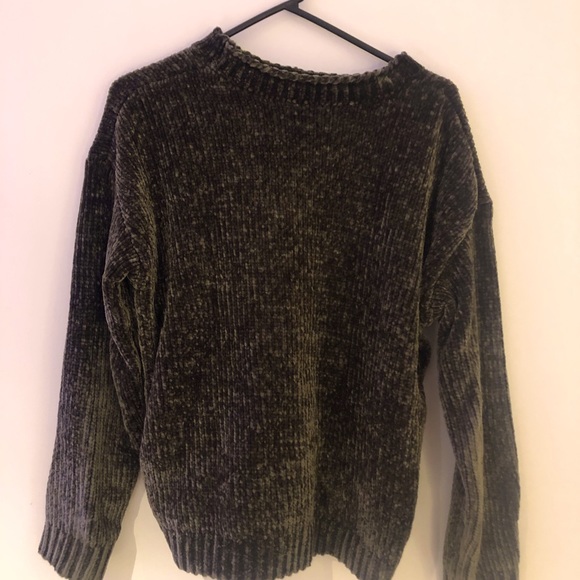 Guess | Sweaters | Velvet Deep Green Knitted Sweater | Poshmark